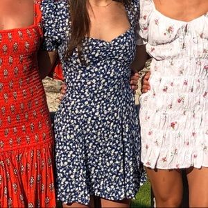 Floral Reformation Mini Dress